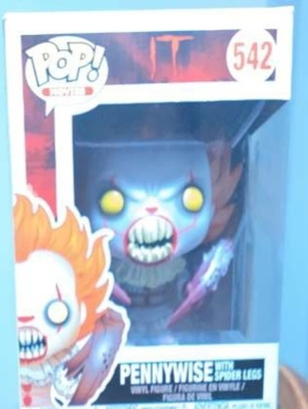 Funko Pennywise Vinyl Figure with Yellow Eyes & Orange Hair